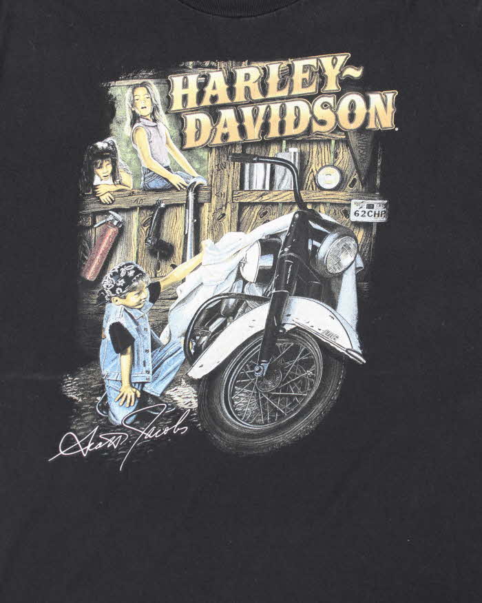 Vintage 2000's Harley Davidson Limited Edition Graphic T-Shirt - XL