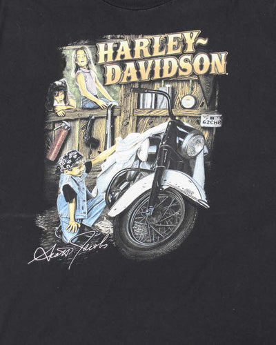 Vintage 2000's Harley Davidson Limited Edition Graphic T-Shirt - XL