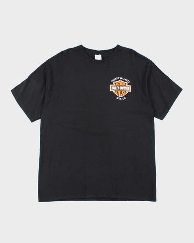 Vintage 2000's Harley Davidson Mexico Graphic T-Shirt - XL