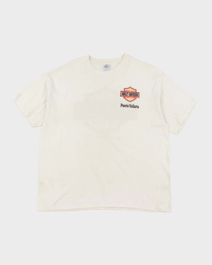 Vintage Harley Davidson Puerto Vallarta Graphic T-Shirt - XL