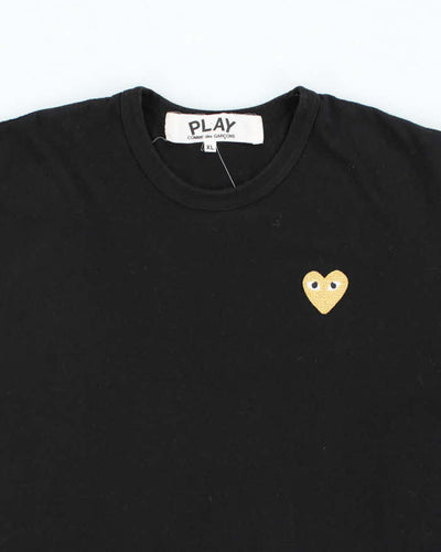 Comme Des Garcons Black Short Sleeve T-shirt - L