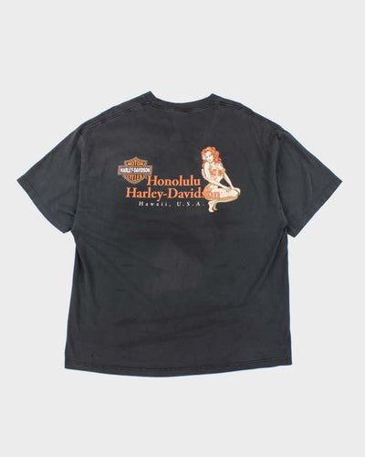 Vintage Harley Davidson Honolulu Graphic T-Shirt - XL