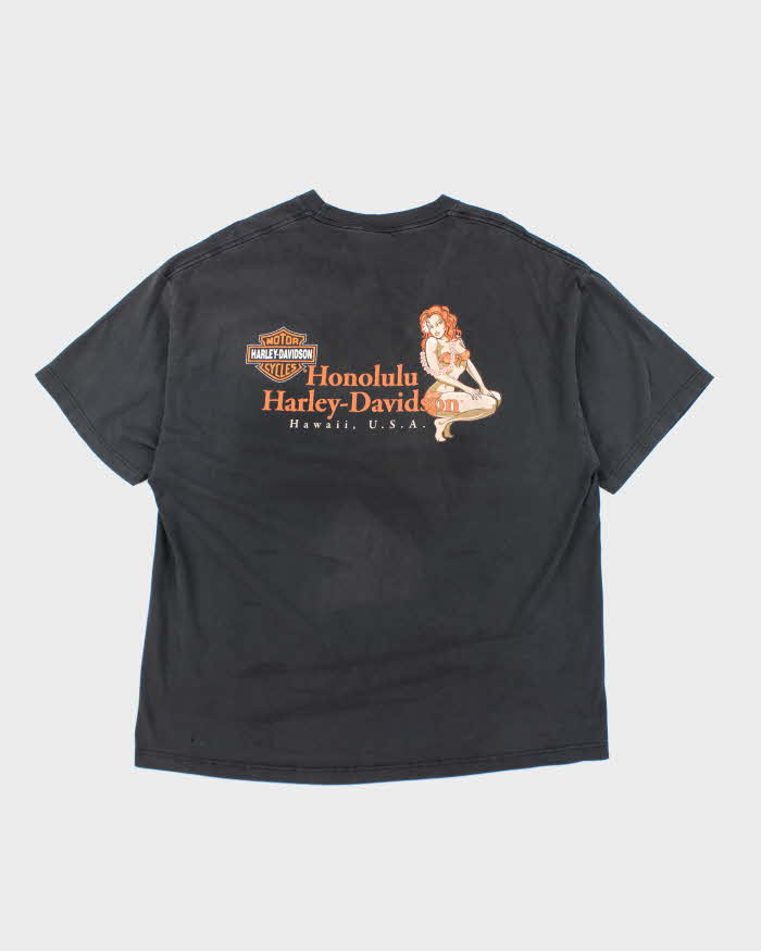 Vintage Harley Davidson Honolulu Graphic T-Shirt - XL