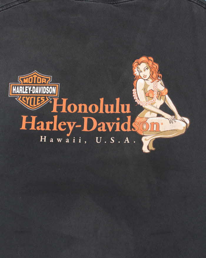 Vintage Harley Davidson Honolulu Graphic T-Shirt - XL