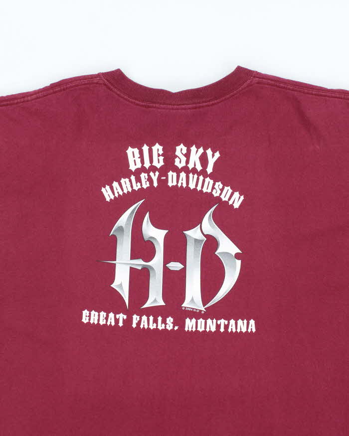 Vintage Harley Davidson Winged Logo T-Shirt - XL
