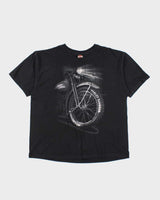Vintage 2000's Harley Davidson Motorbike Graphic T-Shirt - XL