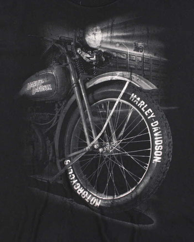 Vintage 2000's Harley Davidson Motorbike Graphic T-Shirt - XL