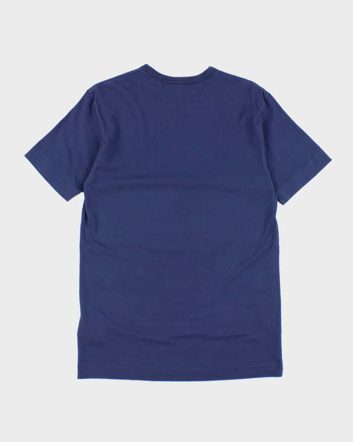Comme Des Garcons Navy Short Sleeve T-shirt - L
