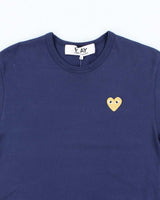 Comme Des Garcons Navy Short Sleeve T-shirt - L