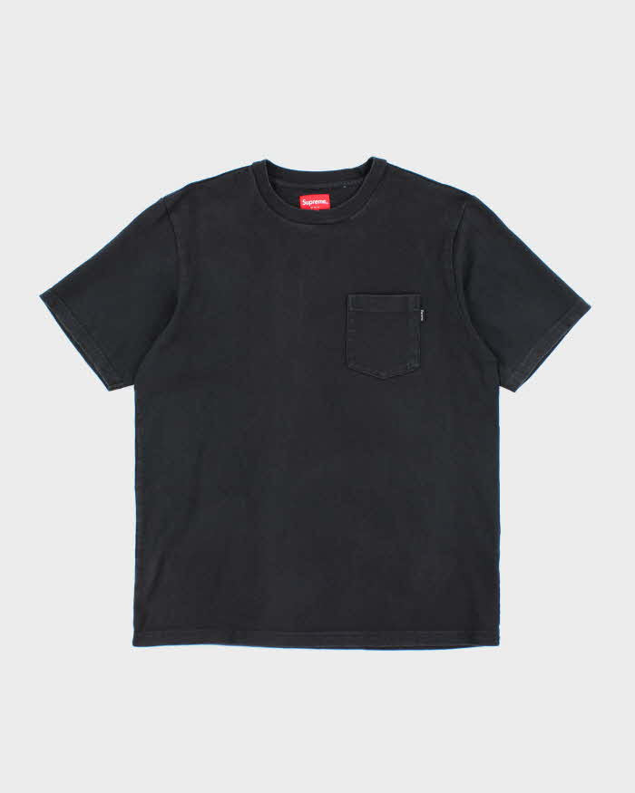 Supreme Black Short Sleeve T-shirt - M