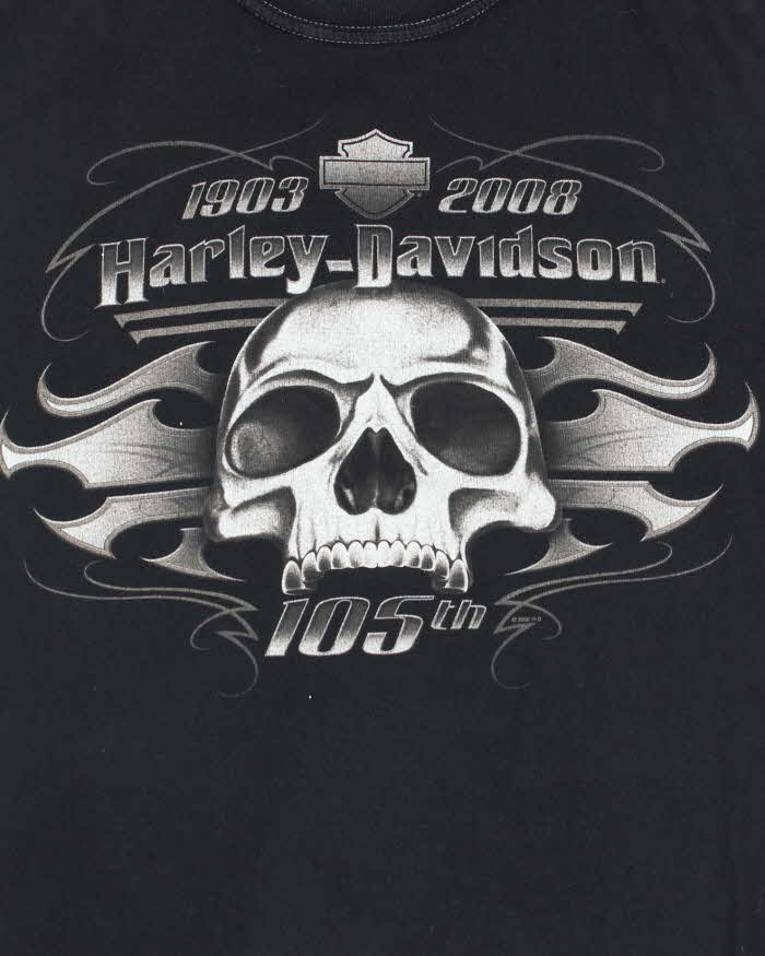 Vintage Y2k 00s Harley Davidson T-shirt - M