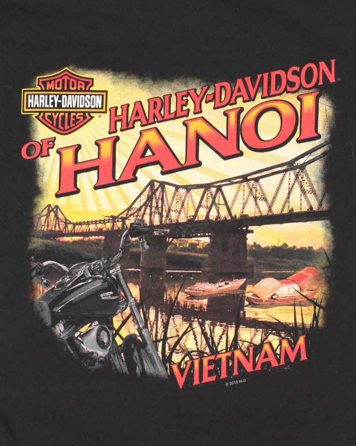 Vintage Y2k 00s Harley Davidson T-shirt - L
