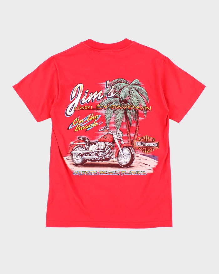 Vintage Y2k 00s Harley Davidson T-shirt - S