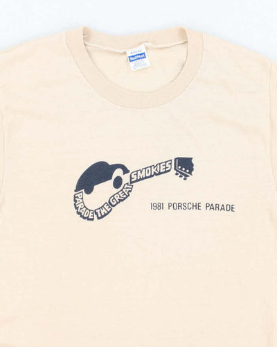 Vintage 80s Porche Parade Single Stitch T-shirt - S