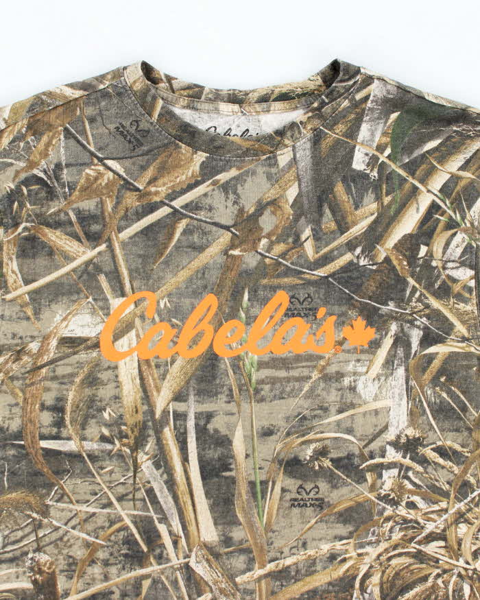 Vintage 00s Realtree Cabela's T-shirt - L
