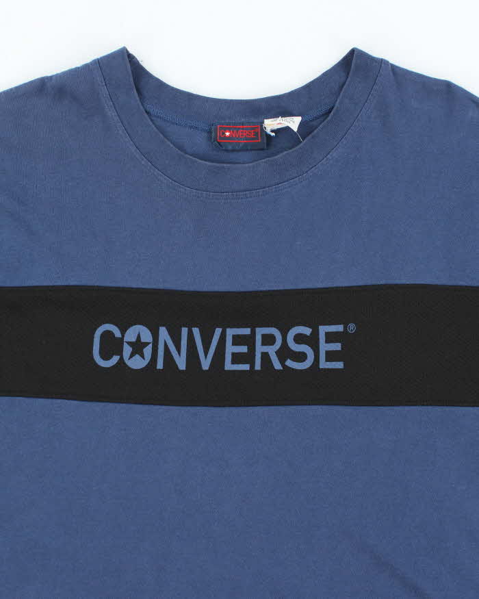 Vintage Y2k 00s Converse T-shirt - L