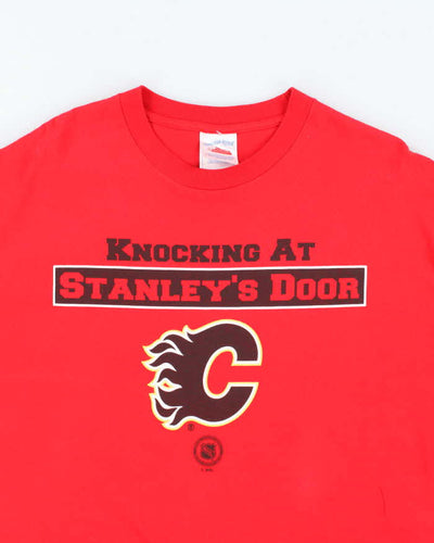 Vintage 00s NHL Calgary Flames T-shirt - XL