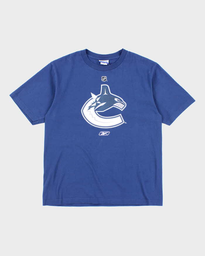 Vintage Reebok Vancouver Canucks NHL T-shirt - M
