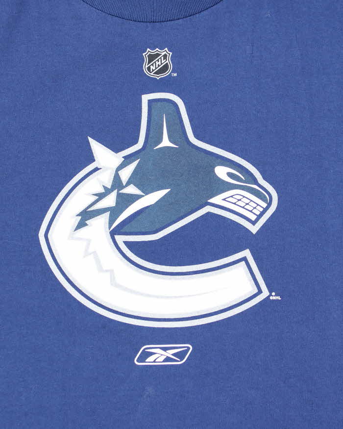 Vintage Reebok Vancouver Canucks NHL T-shirt - M