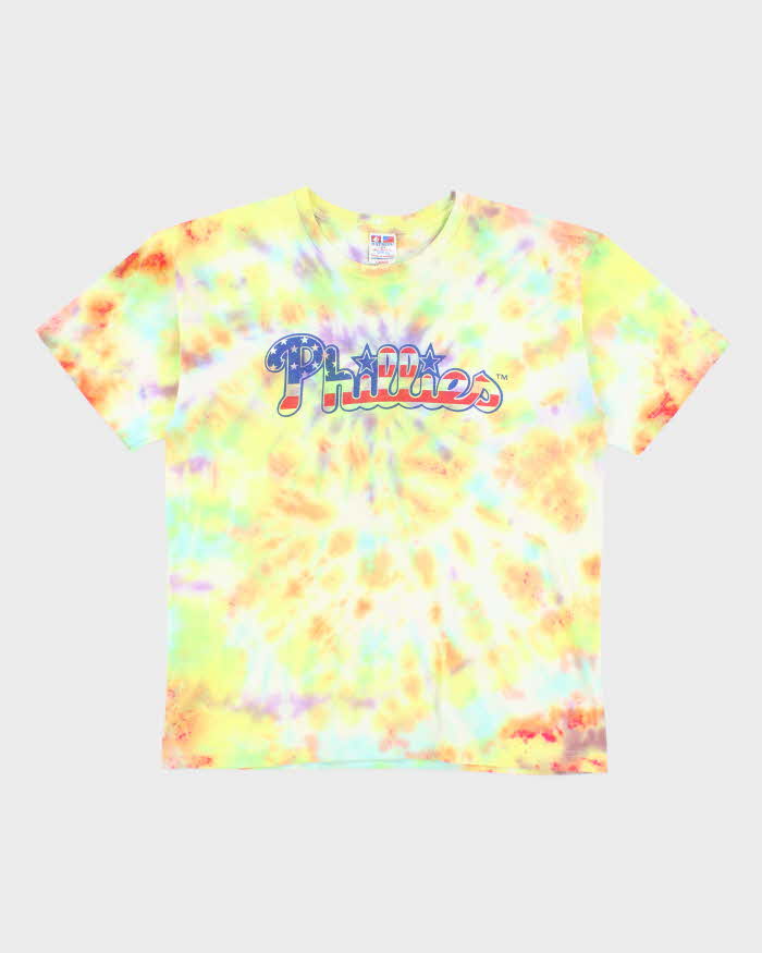 Vintage Phillies Tie-Dye T-shirt - L