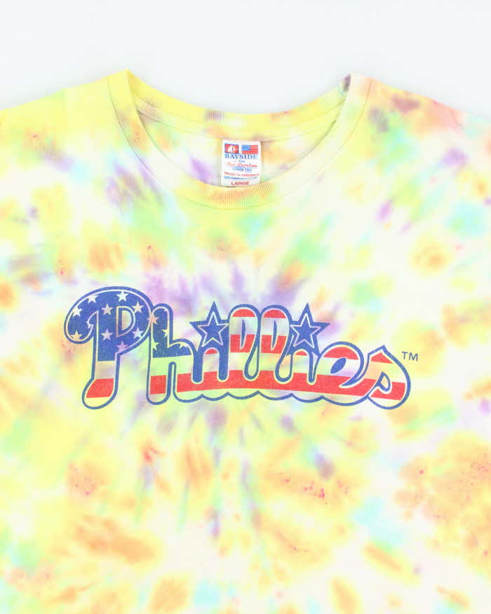 Vintage Phillies Tie-Dye T-shirt - L