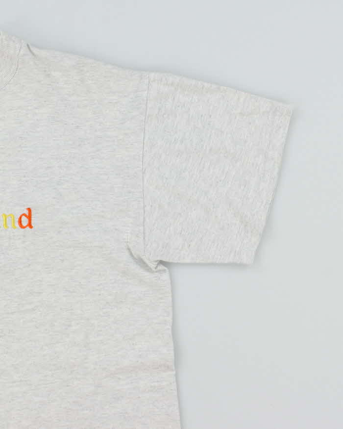 Vintage Disneyland Embroidered T-shirt - S