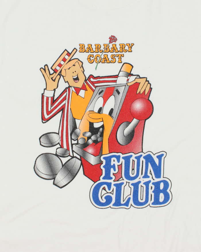 Vintage 2000's Fun Club Casino Graphic T-Shirt - XL