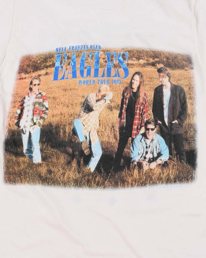 Vintage 90's Eagles Hell Freezes Over Tour T-Shirt - L