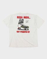 Vintage 2000's Real Men Get Pumped Graphix T-Shirt - XXL