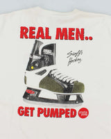 Vintage 2000's Real Men Get Pumped Graphix T-Shirt - XXL