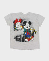 Vintage 90's Disney Mickey &amp; Minnie Graphic T-Shirt - XXL