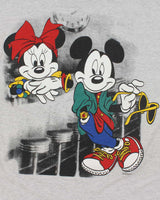 Vintage 90's Disney Mickey &amp; Minnie Graphic T-Shirt - XXL