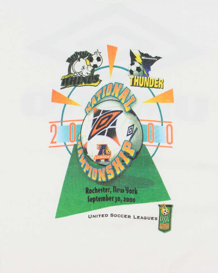Vintage 2000's Umbro National Championship Graphic T-Shirt - XL