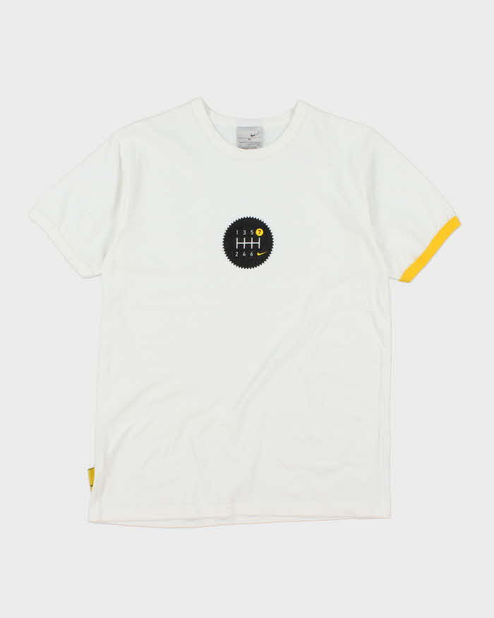 Vintage 2000's Nike Car Gears Graphic T-Shirt - M