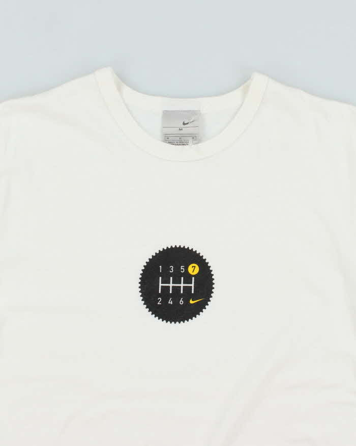 Vintage 2000's Nike Car Gears Graphic T-Shirt - M