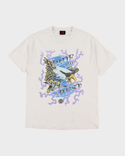 Vintage 2000's Independent Skateboard Eagle Graphic T-Shirt - L