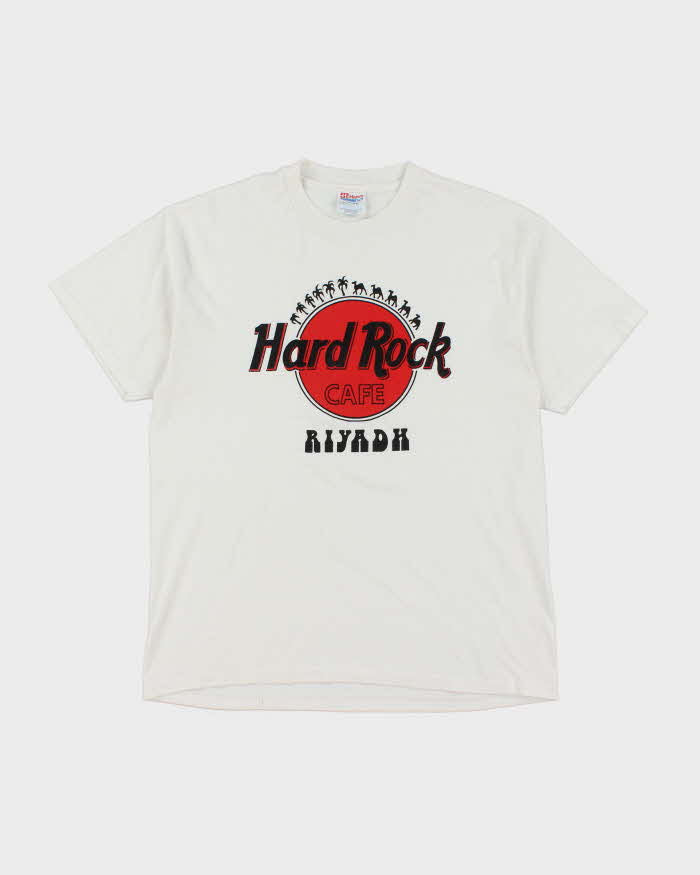 Vintage 90's Hardrock Cafe Riyadh Graphic T-Shirt - L