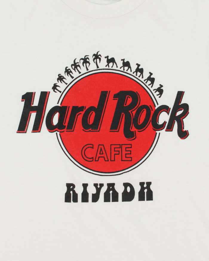 Vintage 90's Hardrock Cafe Riyadh Graphic T-Shirt - L