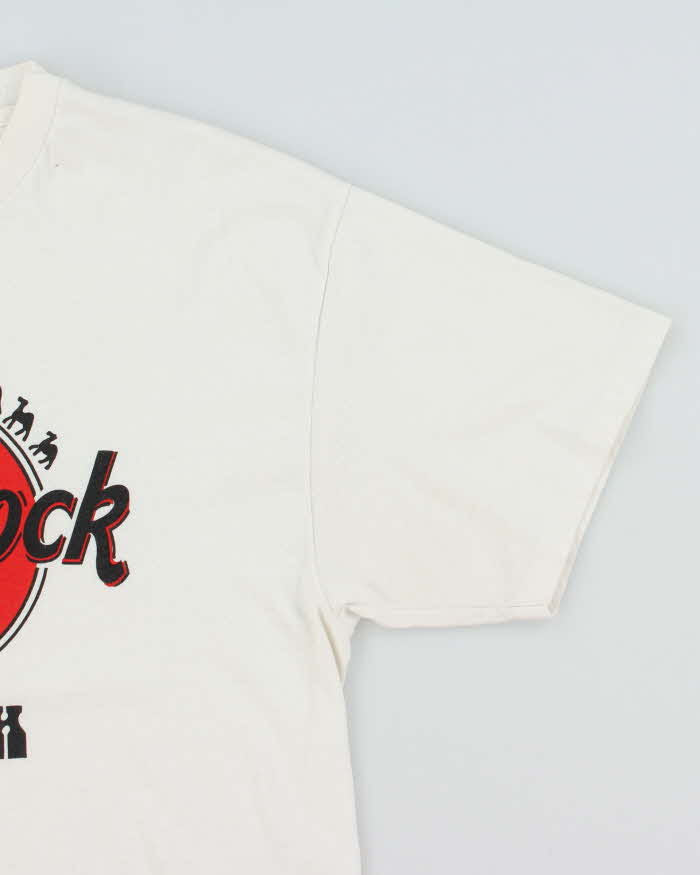Vintage 90's Hardrock Cafe Riyadh Graphic T-Shirt - L