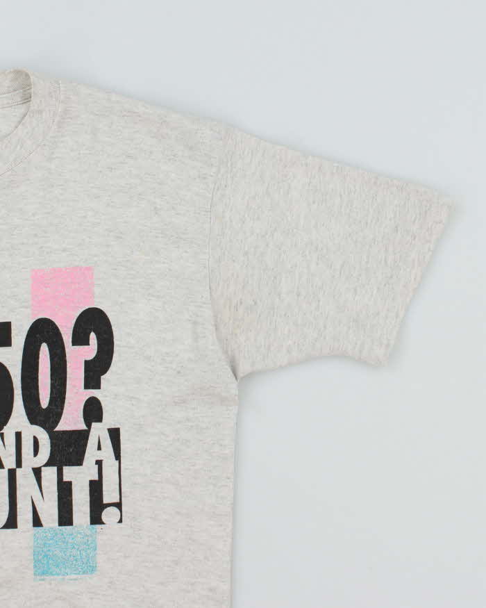 Vintage 2000's Age Comedy Graphic T-Shirt - L