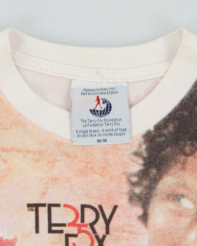 Vintage 2000's Terry Fox Memorial Run All Over Print T-Shirt - M