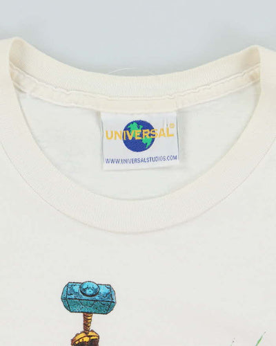 Vintage 90's Universal Studios Marvel Characters Graphic T-Shirt - M