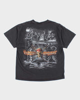 Vintage Y2K Disney Pirates of the Caribbean Ride Graphic T-Shirt - XL