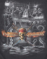 Vintage Y2K Disney Pirates of the Caribbean Ride Graphic T-Shirt - XL