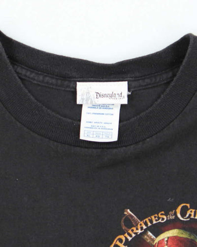 Vintage Y2K Disney Pirates of the Caribbean Ride Graphic T-Shirt - XL