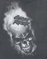Vintage Ghost Rider Flaming Head Faded T-Shirt - L
