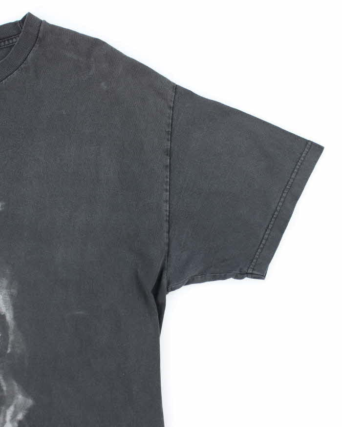 Vintage Ghost Rider Flaming Head Faded T-Shirt - L