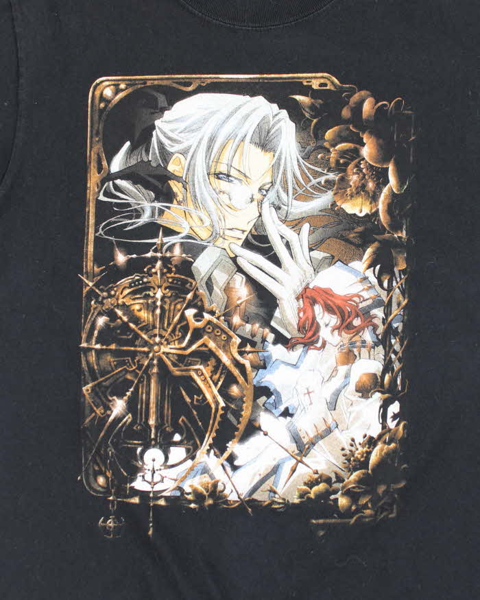 Vintage 2000's Trinity Blood Anime Graphic T-Shirt - S