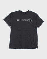 Vintage Y2K Oakley Spell Logo Graphic T-Shirt - L