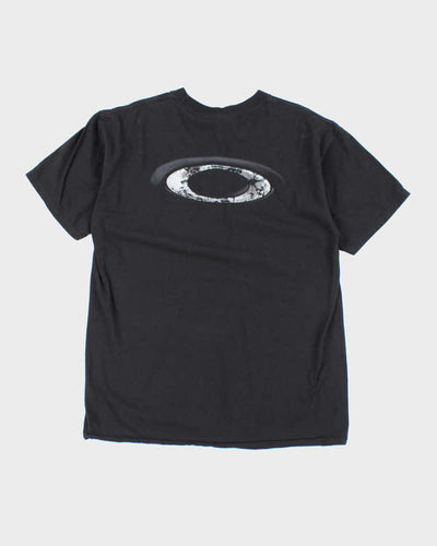 Vintage Y2K Oakley Spell Logo Graphic T-Shirt - L